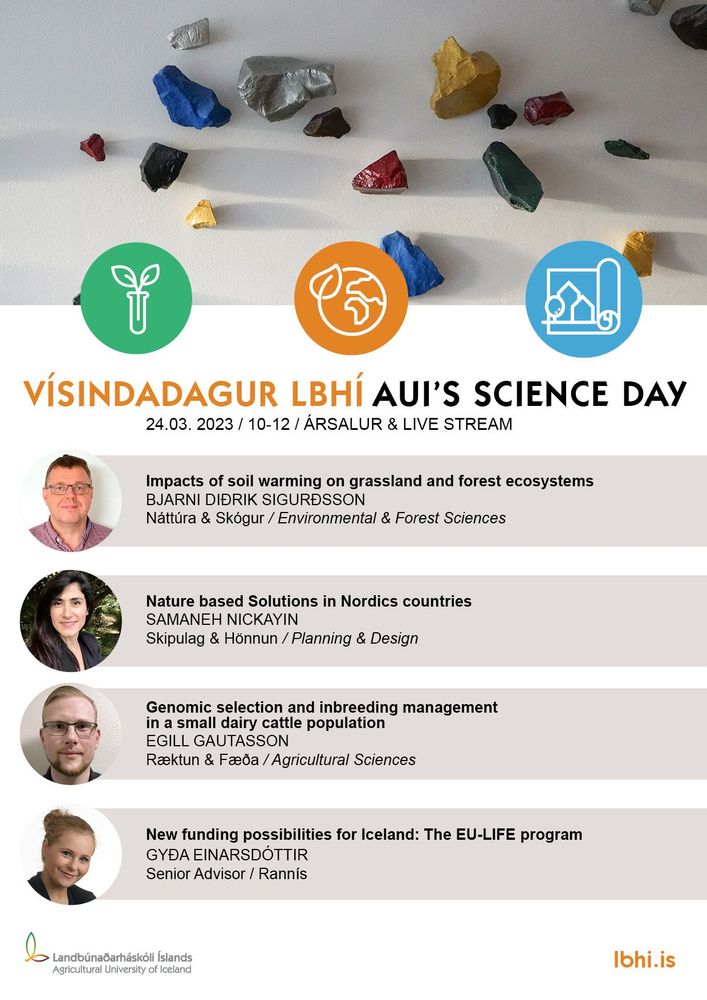 Vísindadagur LBHÍ / AUI's Science Day 