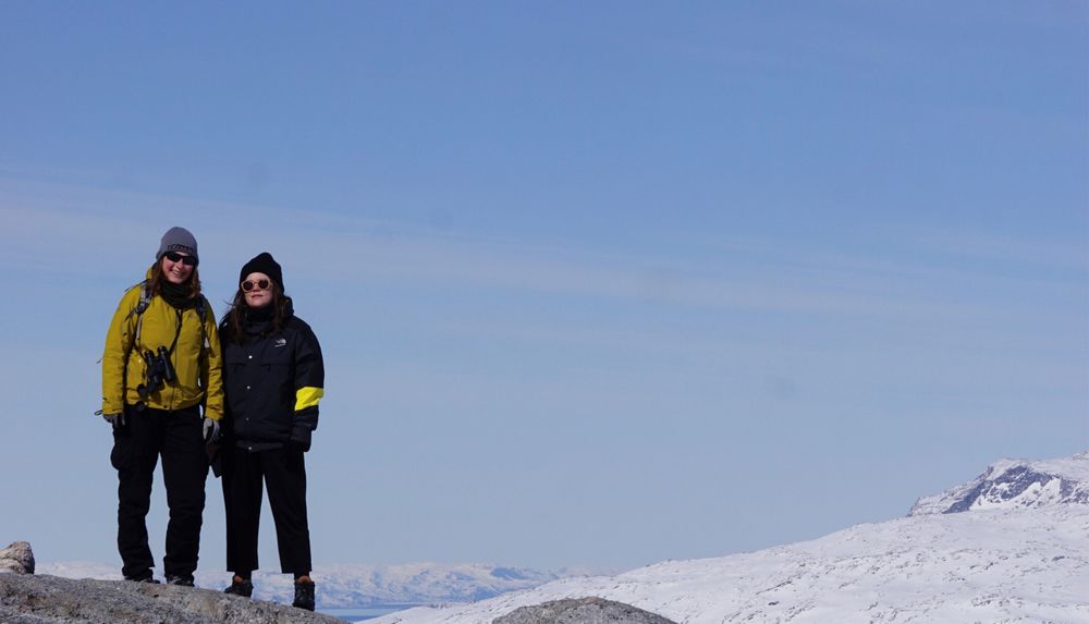 Mynd frá Grænlandi.