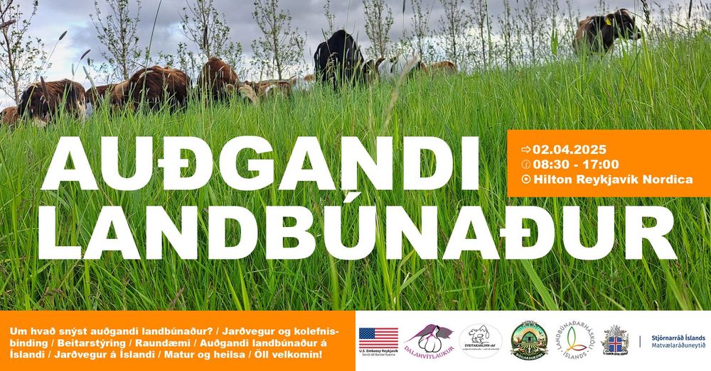 Auðgandi landbúnaður – Opið málþing