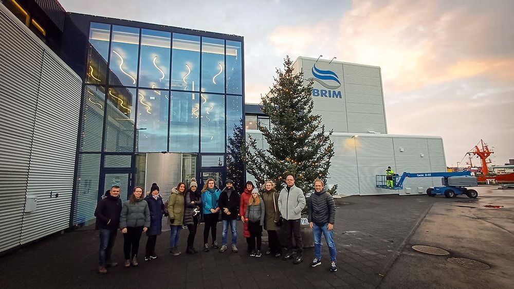 MariPet Erasmus+ verkefnisfundur á Íslandi heimsókn í Brim